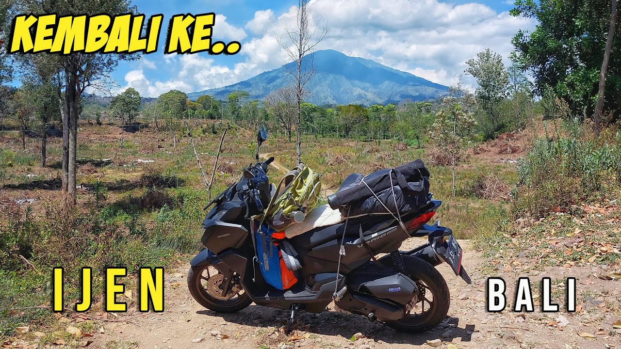 Lewatin Jalur Ular ke Ijen | Bali - Kawah Ijen | Vario 160 Solo Touring