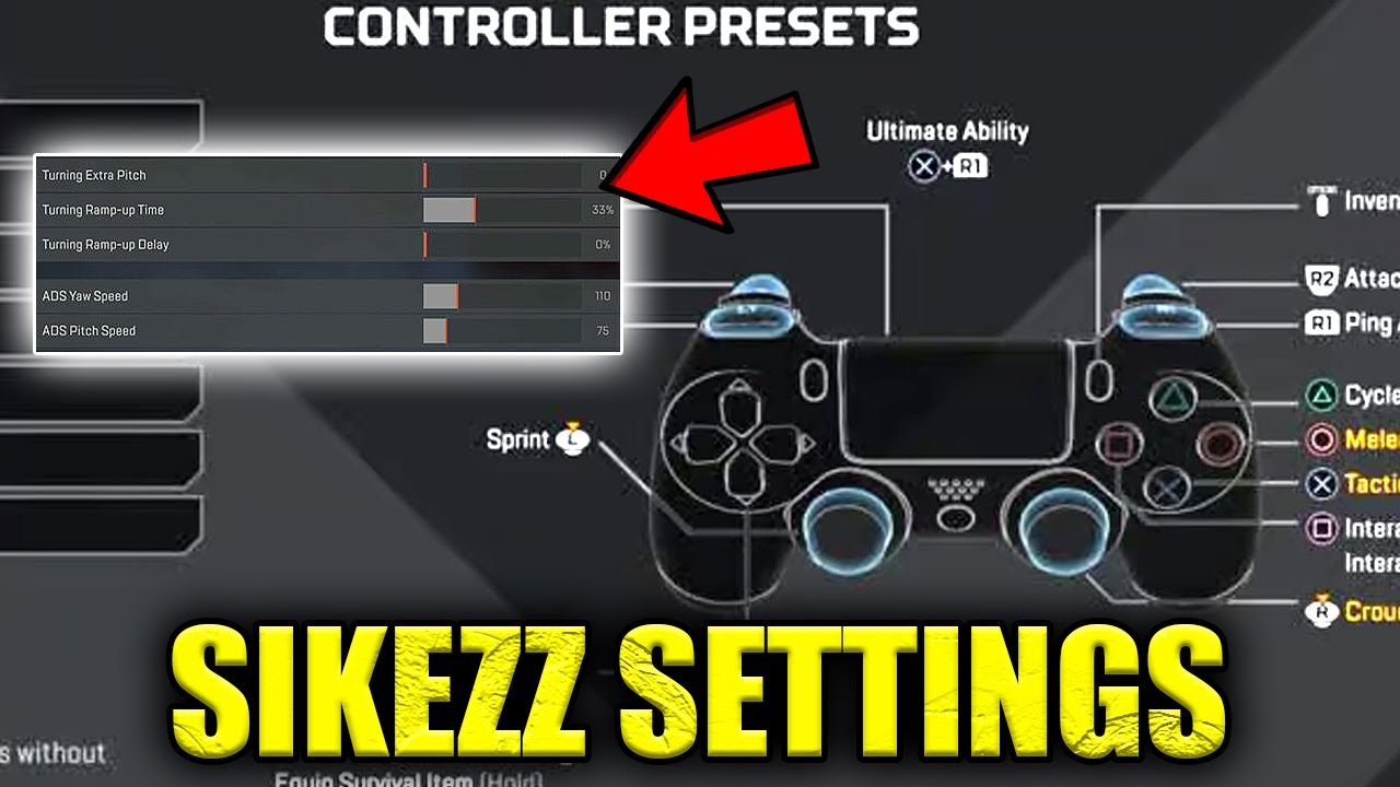 [Сезон 25] Настройки и назначение клавиш для контроллера Sikezz Pro Player [APEX LEGENDS]