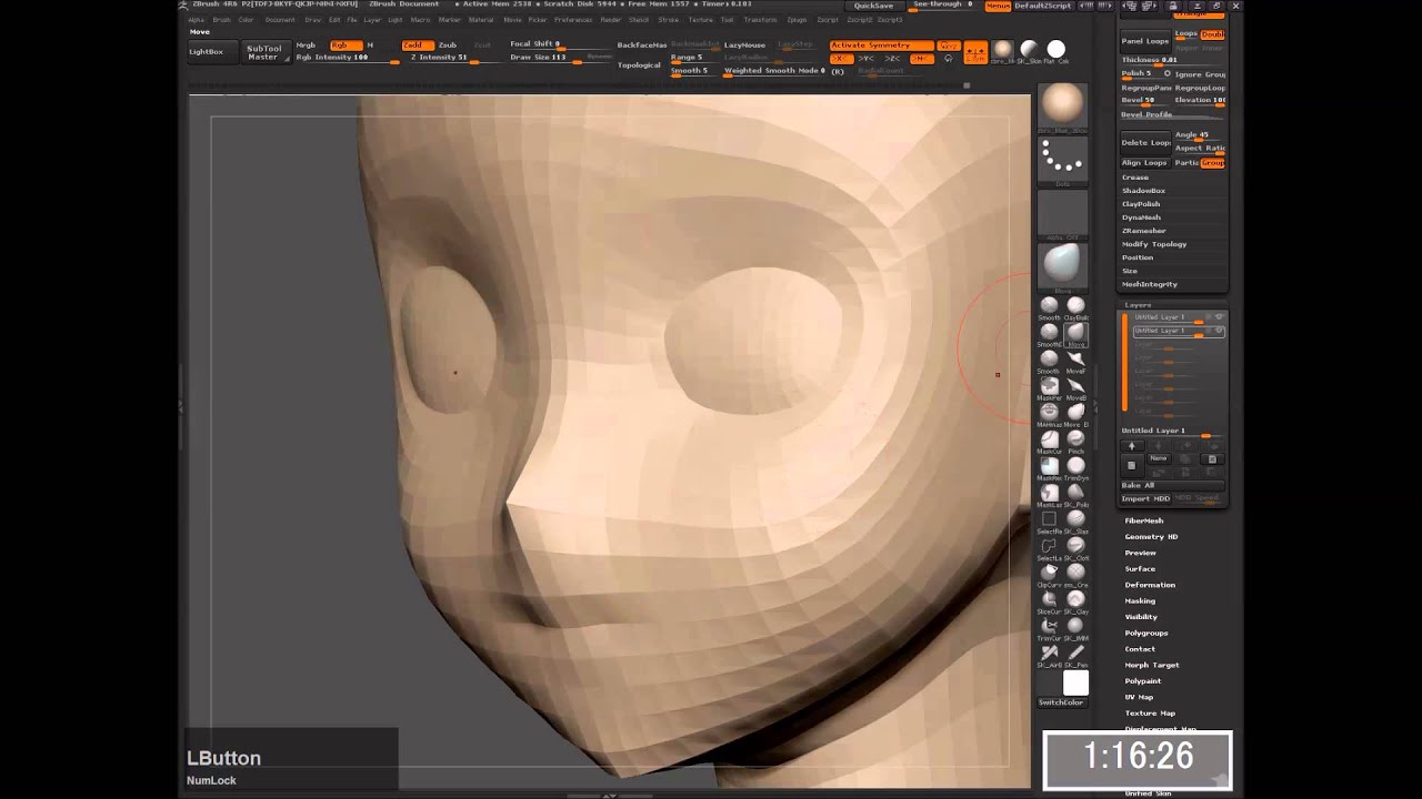 ZBrush Figure 20131201 Part1