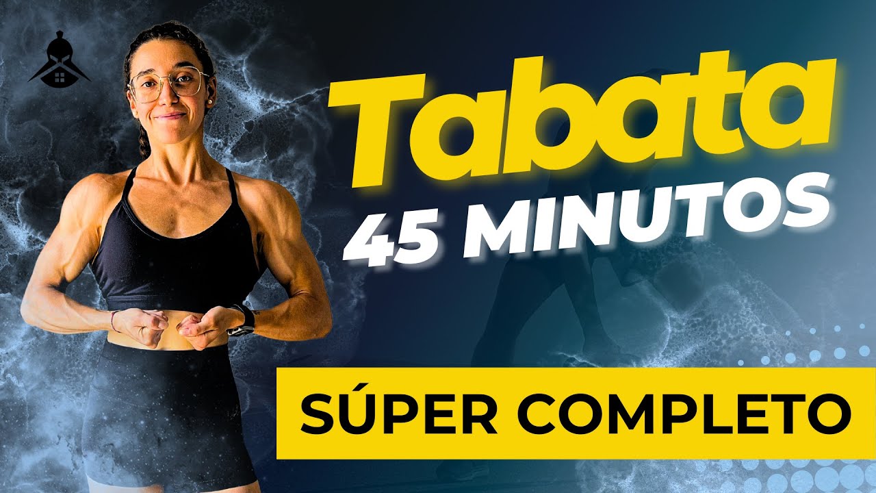 45 MIN KILLER TABATA HIIT 🔥 Full Body Cardio Workout | Rutina Con Mancuernas Súper Completa