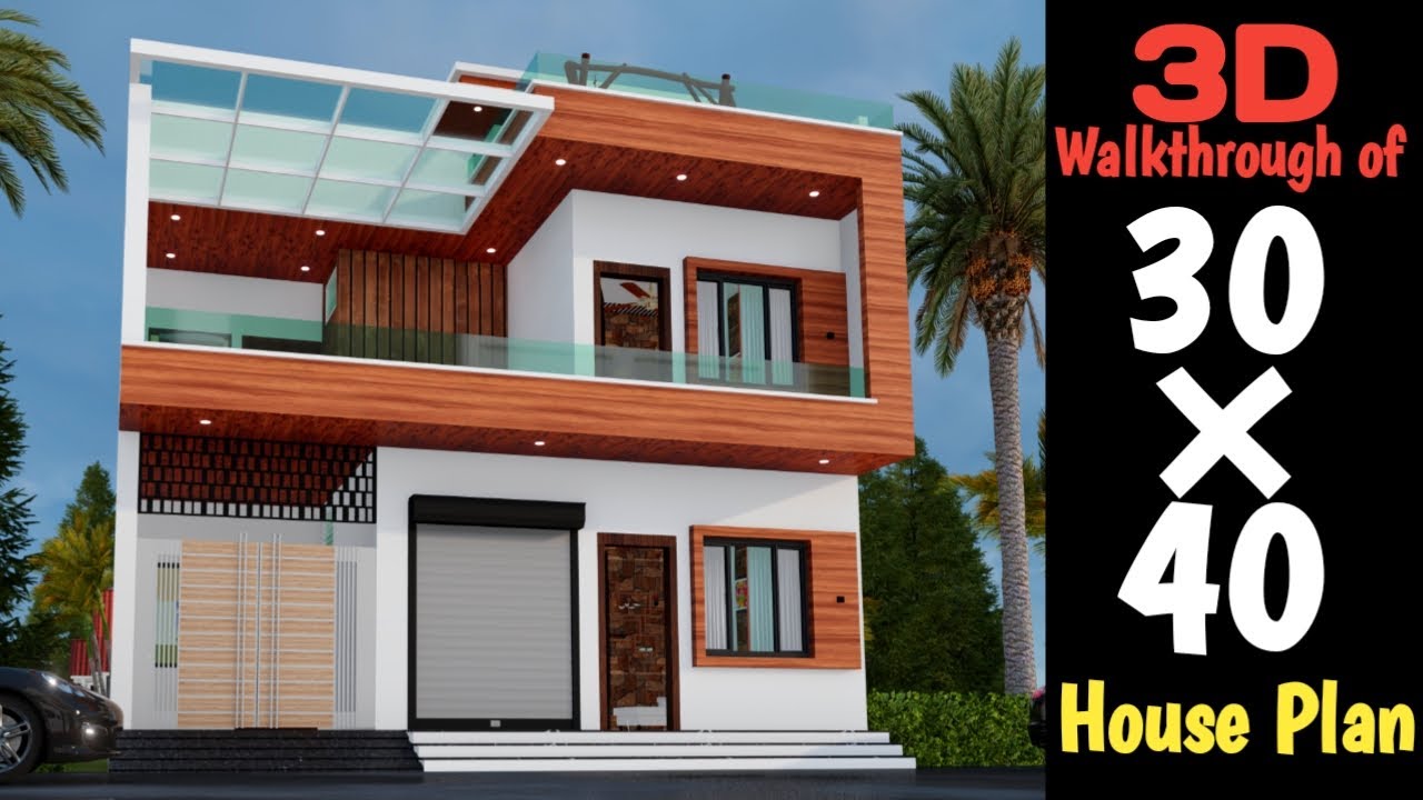 30x40 House Plan | Modern House Design | 1200 SQFT | Best Commercial Plan | Budget home design |