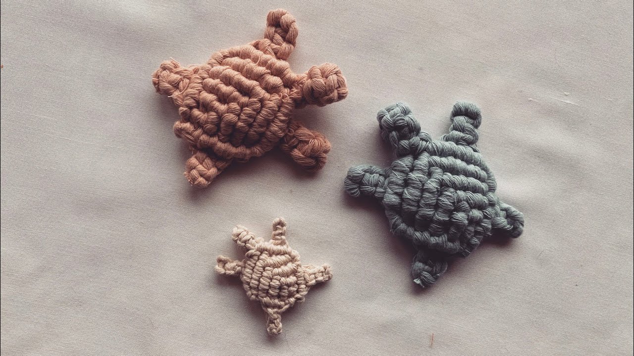Macrame turtle 🐢