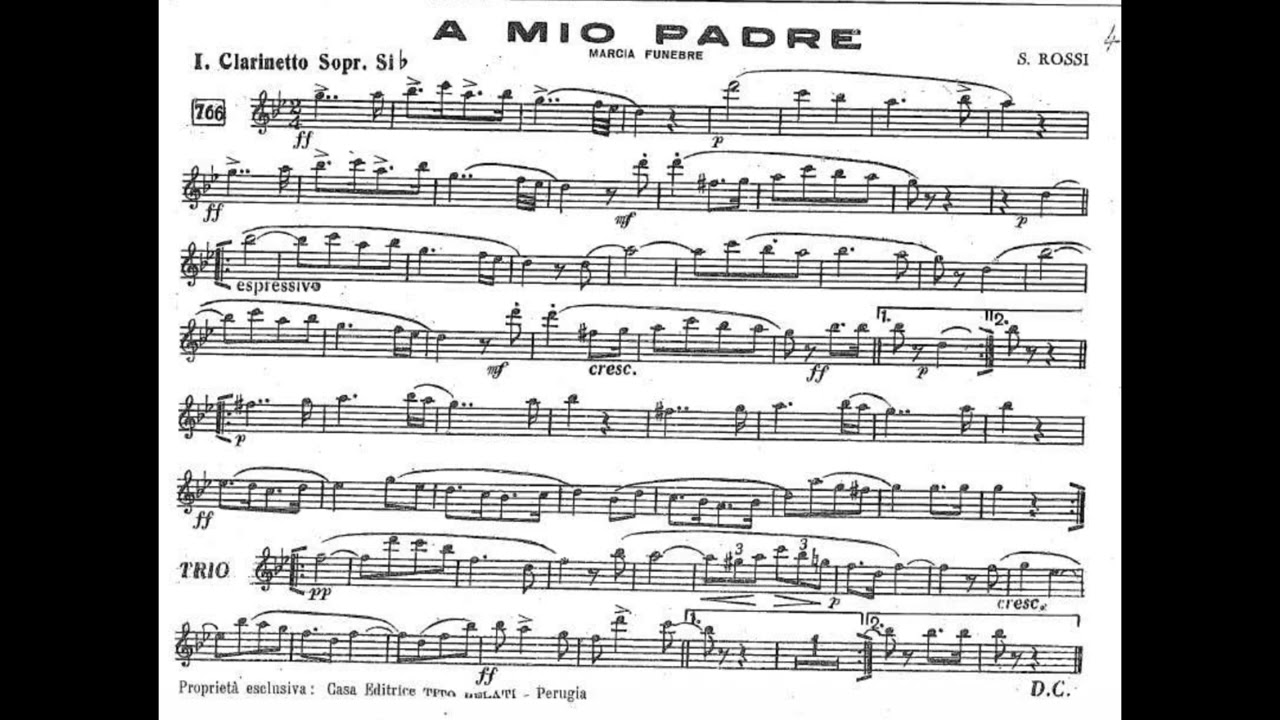 A mio padre - S.Rossi (Marcia funebre)