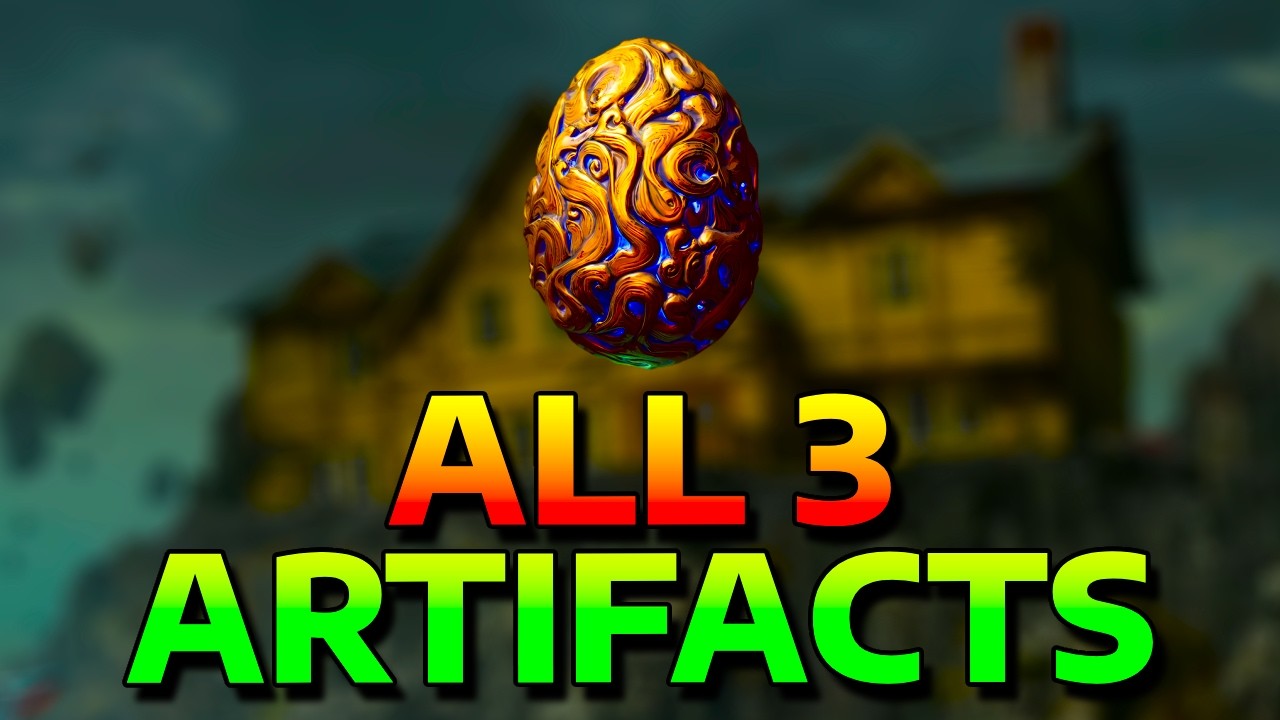 REX INFERNUS - ALL 3 ARTIFACT LOCATIONS - BLACK OPS 7 ZOMBIES