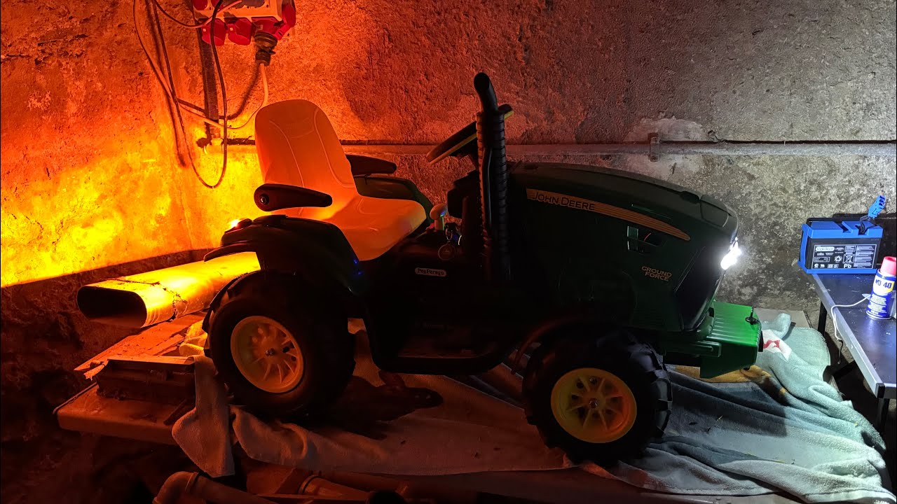 Peg Perego Ground Force Tuning – Mit neuer Batterie, LEDs & mehr! 🚜🔧