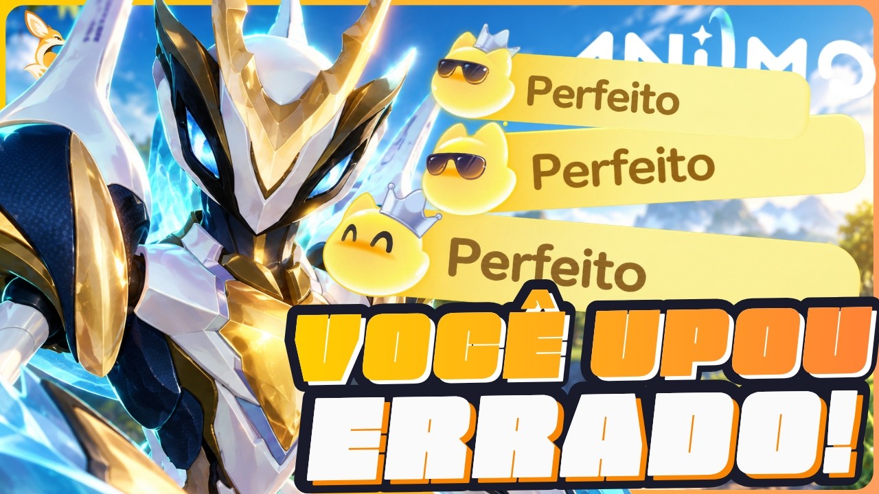 PARE DE UPAR ANIIMO ERRADO! COMO DEIXAR SEU ANIIMO PERFEITO | Aniimo