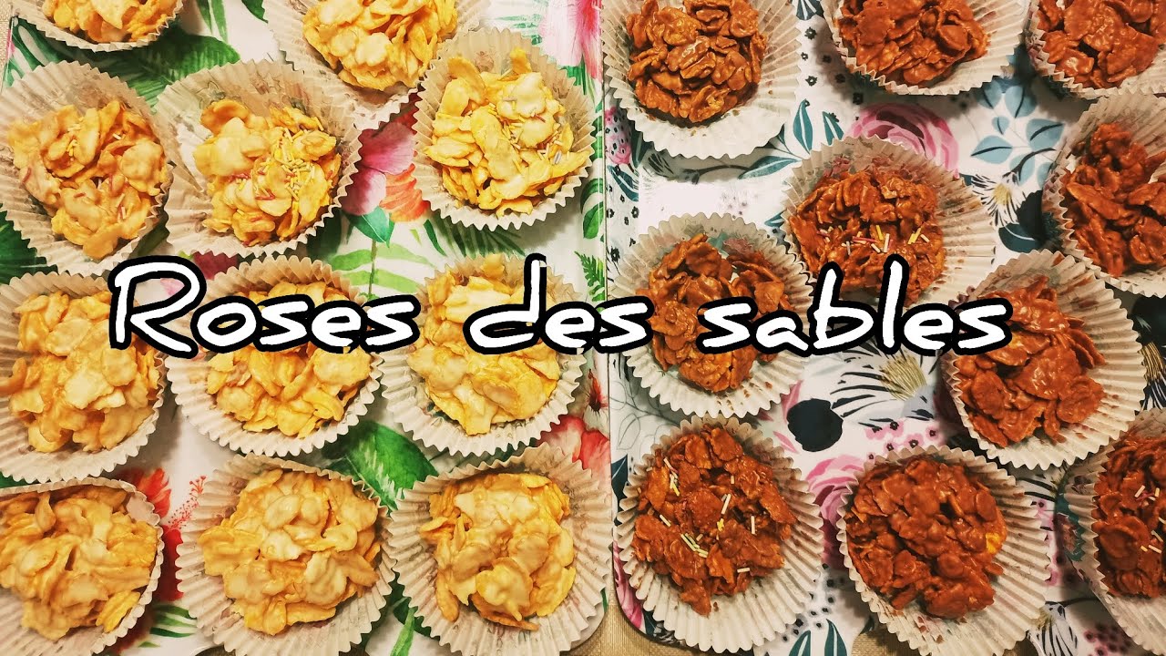 ⭐Recette des ROSES DES SABLES/seulement 3 ingredients!!!⭐