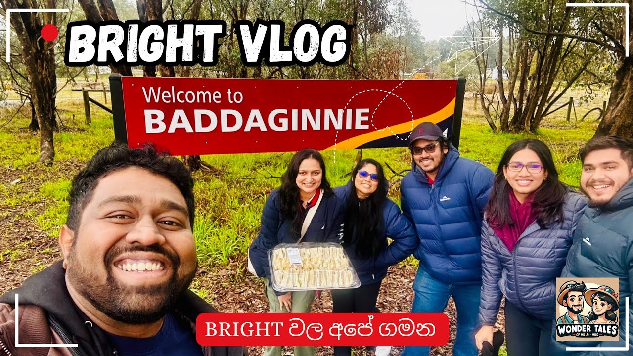 Bright Vlog | Bright වල අපේ ගමන | Wonder Tales of Mr & Mrs