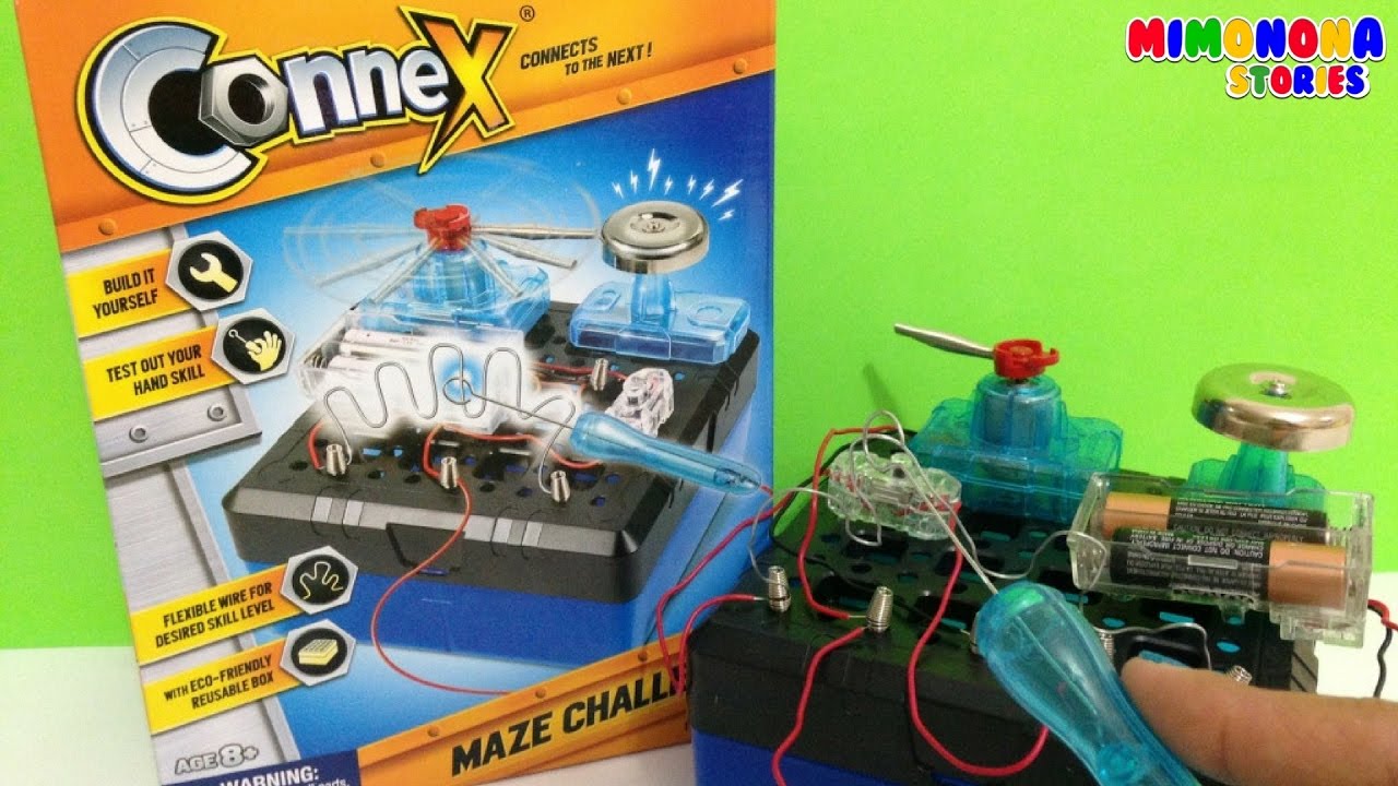 Laberinto Reto - Kit de ciencias Connex para niños - Maze Challenge - Mimonona Stories