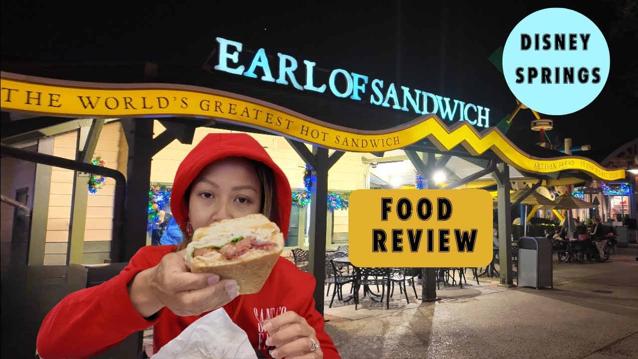 Disney Springs Earl of Sandwich review
