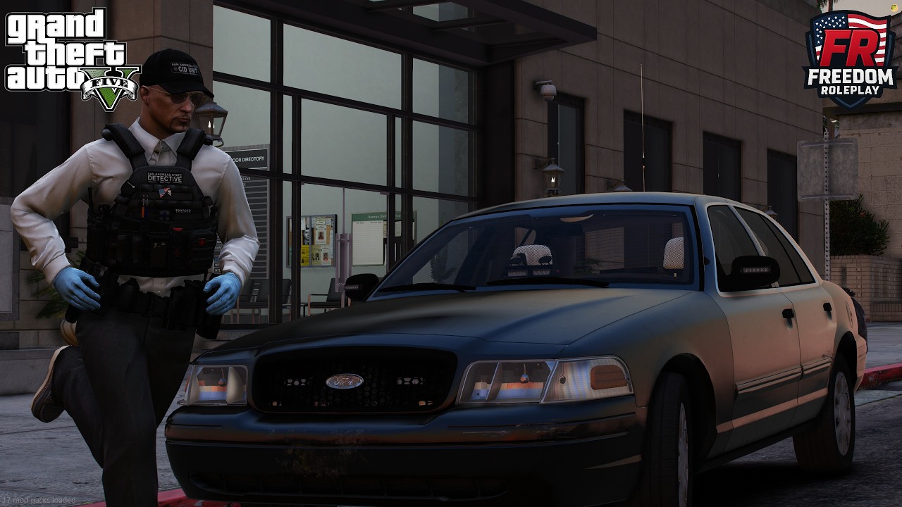 GTA V RP FreedomRP - State Police HQ Tour!