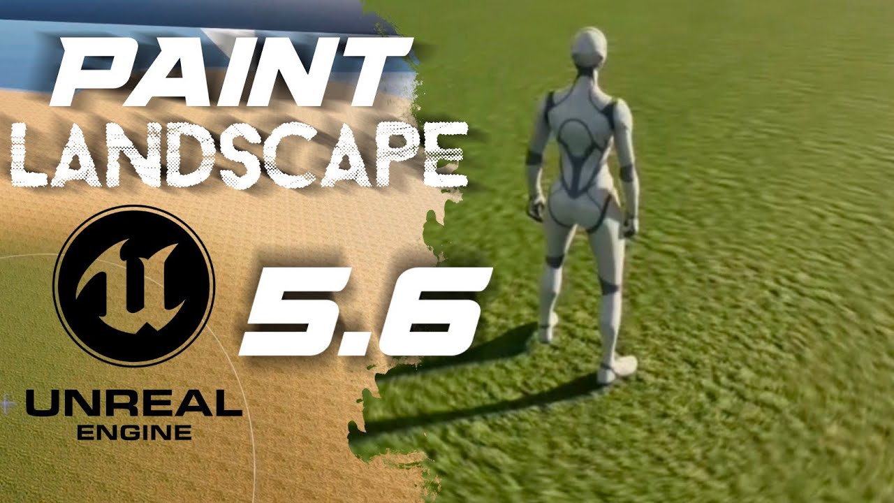 The EASIEST Way to Paint Landscape Materials in Unreal Engine 5.6!