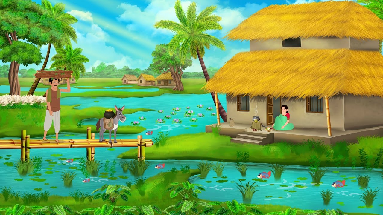 दो मुर्ख की चतुराई | Hindi Kahani | Moral Story | Hindi Story | cartoon story | @galaxyadventuretv