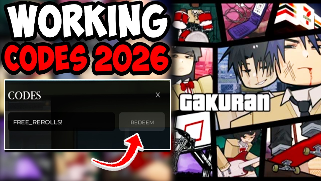 ВСЕ РАБОЧИЕ КОДЫ GAKURAN В ROBLOX &mdash; Все новые коды Gakuran 2026! (ОБНОВЛЕНО)