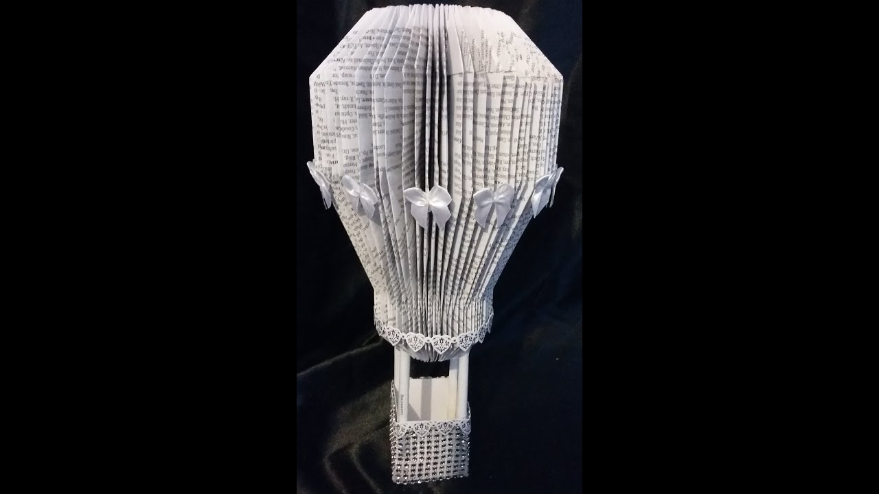 Складывание книг. ВОЗДУШНЫЙ ШАР