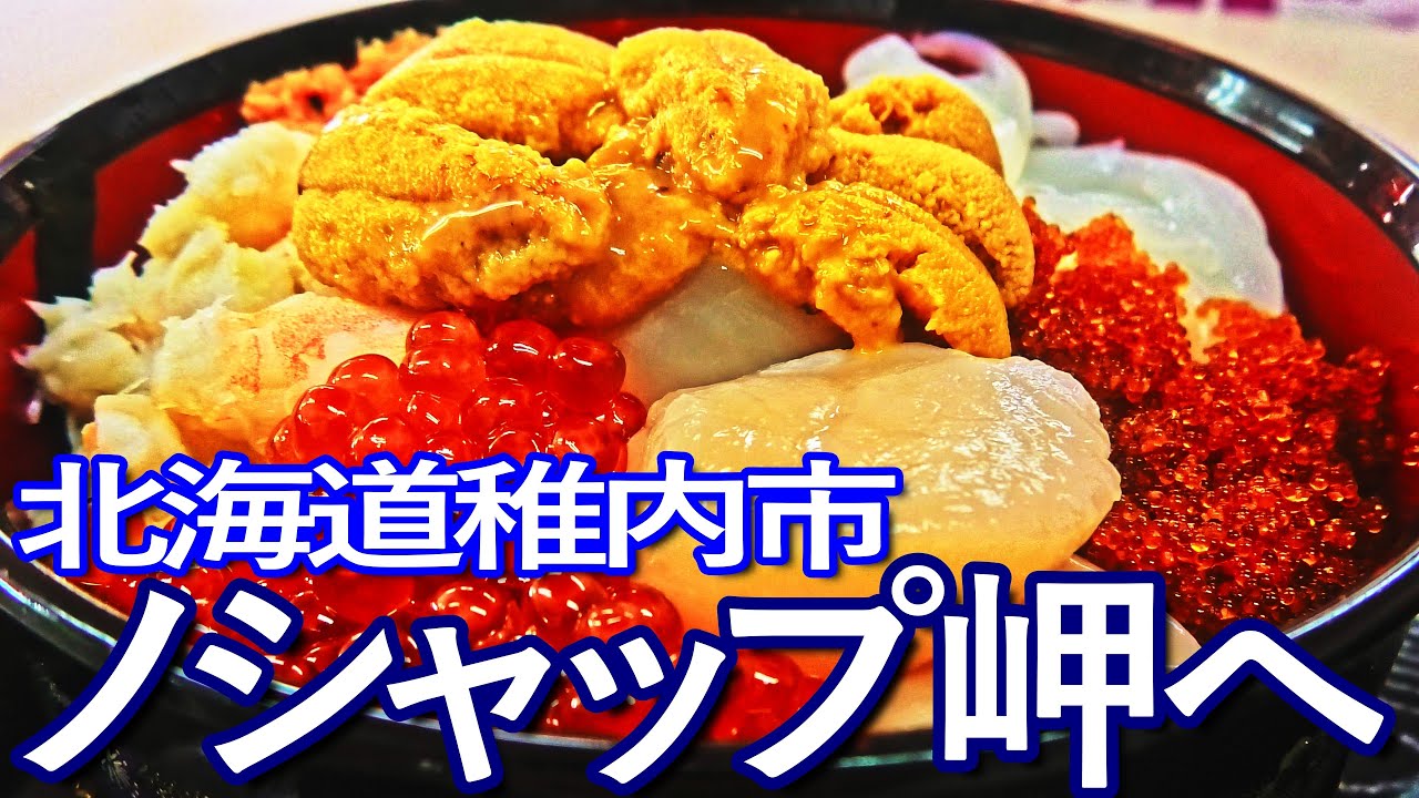 北海道ゆる旅　稚内市のノシャップ岬で岬最北端の景勝と海鮮丼を満喫