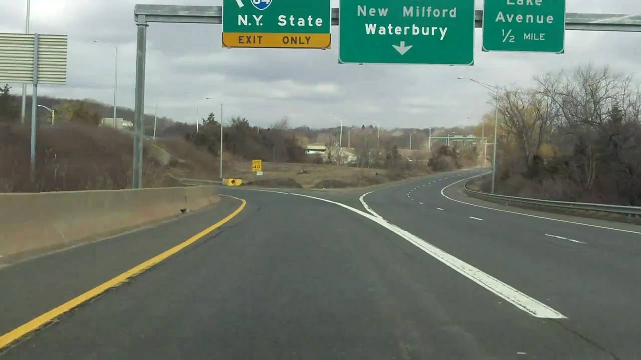 US 7 (Danbury Airport to I-84) northbound