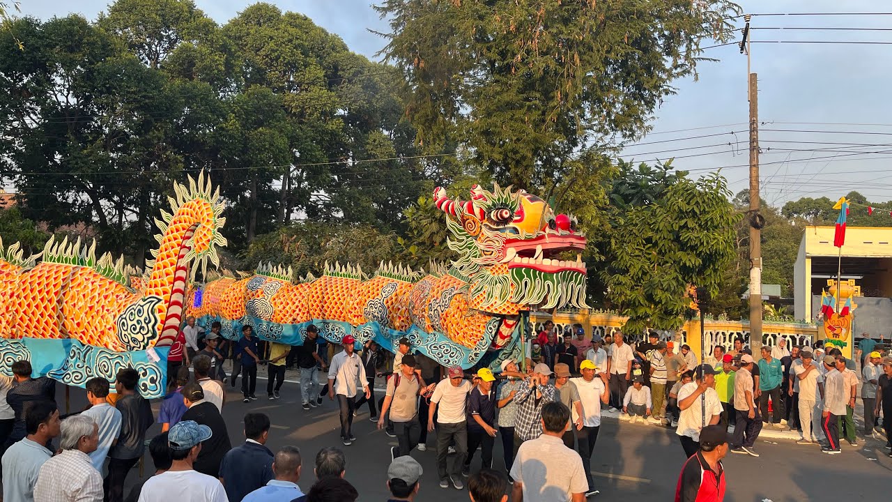 Diễn tập tứ linh chuẩn bị Đại Lễ Đức Chí Tôn Năm Bính Ngọ 2026