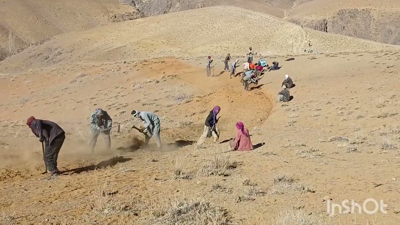 ساختن سرک دربهسود