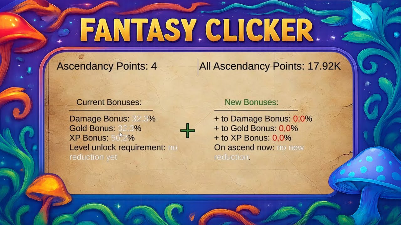 Die erste Wiedergeburt 🏹 Fantasy Clicker #006