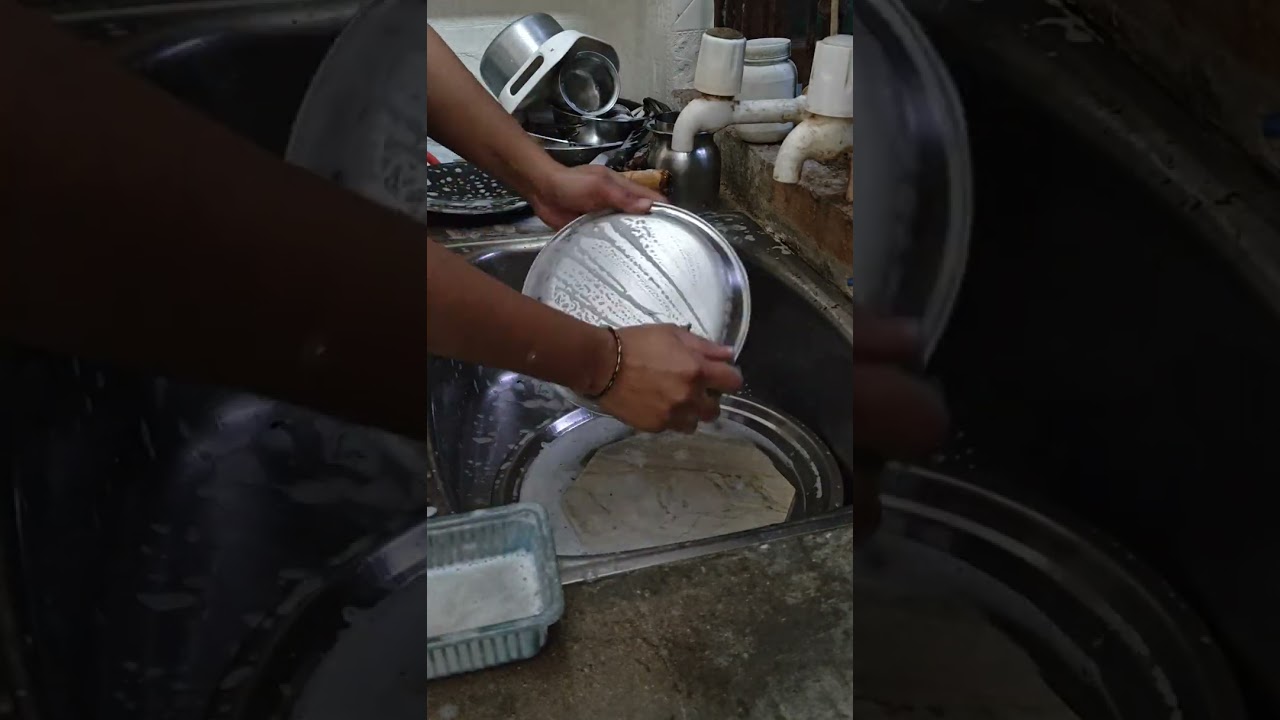ASMR Dishwashing satisfaction 💦✨#household #satisfying#soothing  #relaxwithasmr #youtube 
