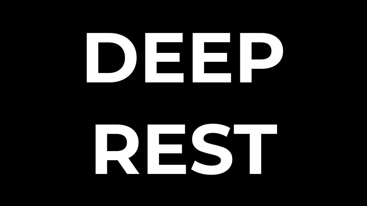 10 Hours Brown Noise for ADHD | Black Screen | Deep Rest