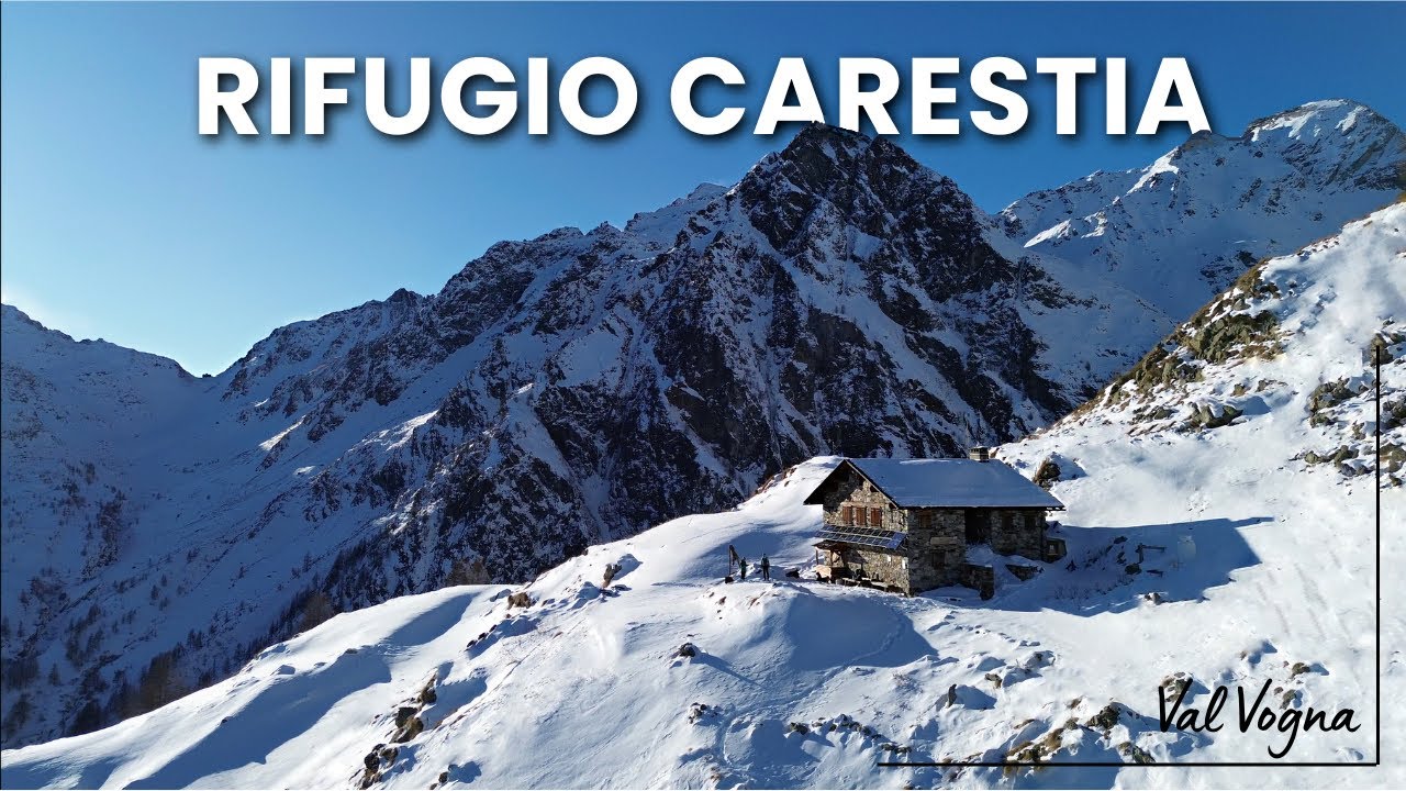 RIFUGIO CARESTIA. Battiamo traccia nella NEVE ALTA [4K]