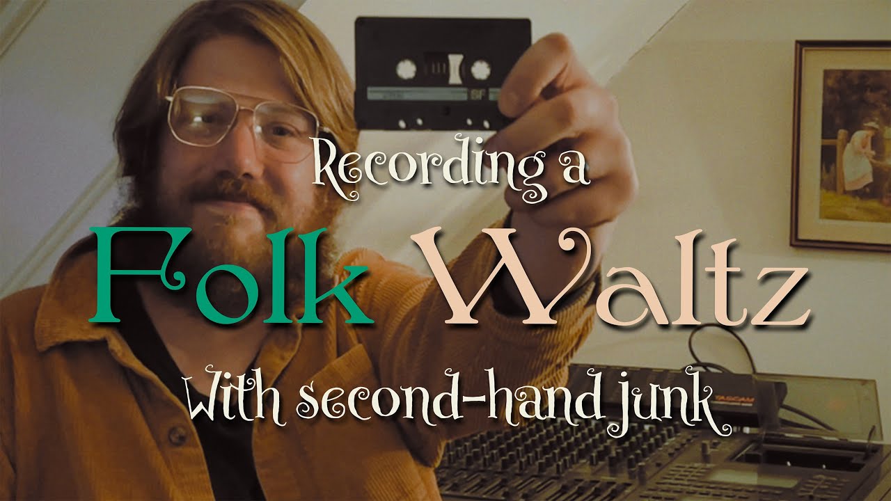 Recording a Pixar-Inspired Folk Waltz On Cassette // Tascam 688