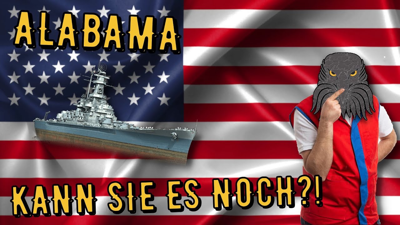 World of Warships Legends - ALABAMA - Tier 7 - Kann sie es noch?! [deutsch/ gameplay]