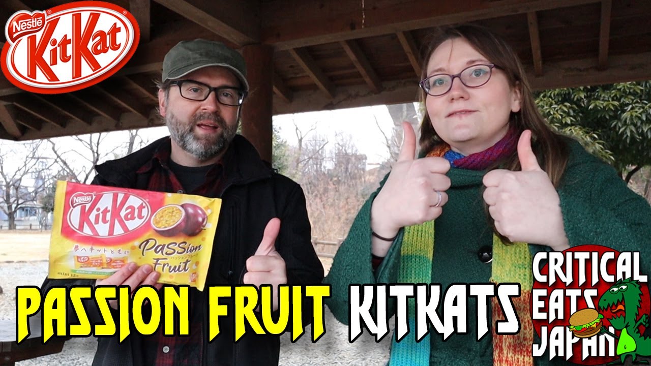 Passion Fruit KitKats! | with Laura