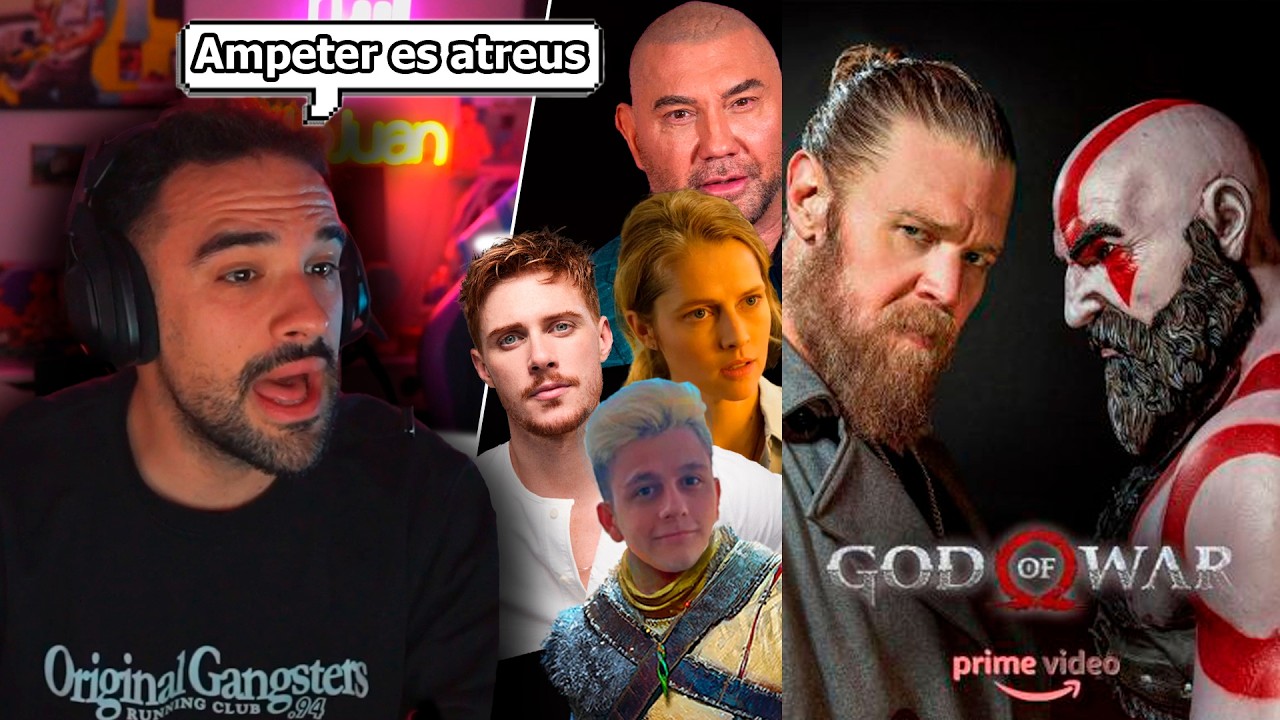 ¿Ampeter como Atreus 🤨? Illojuan reacciona al ELENCO de God of War 