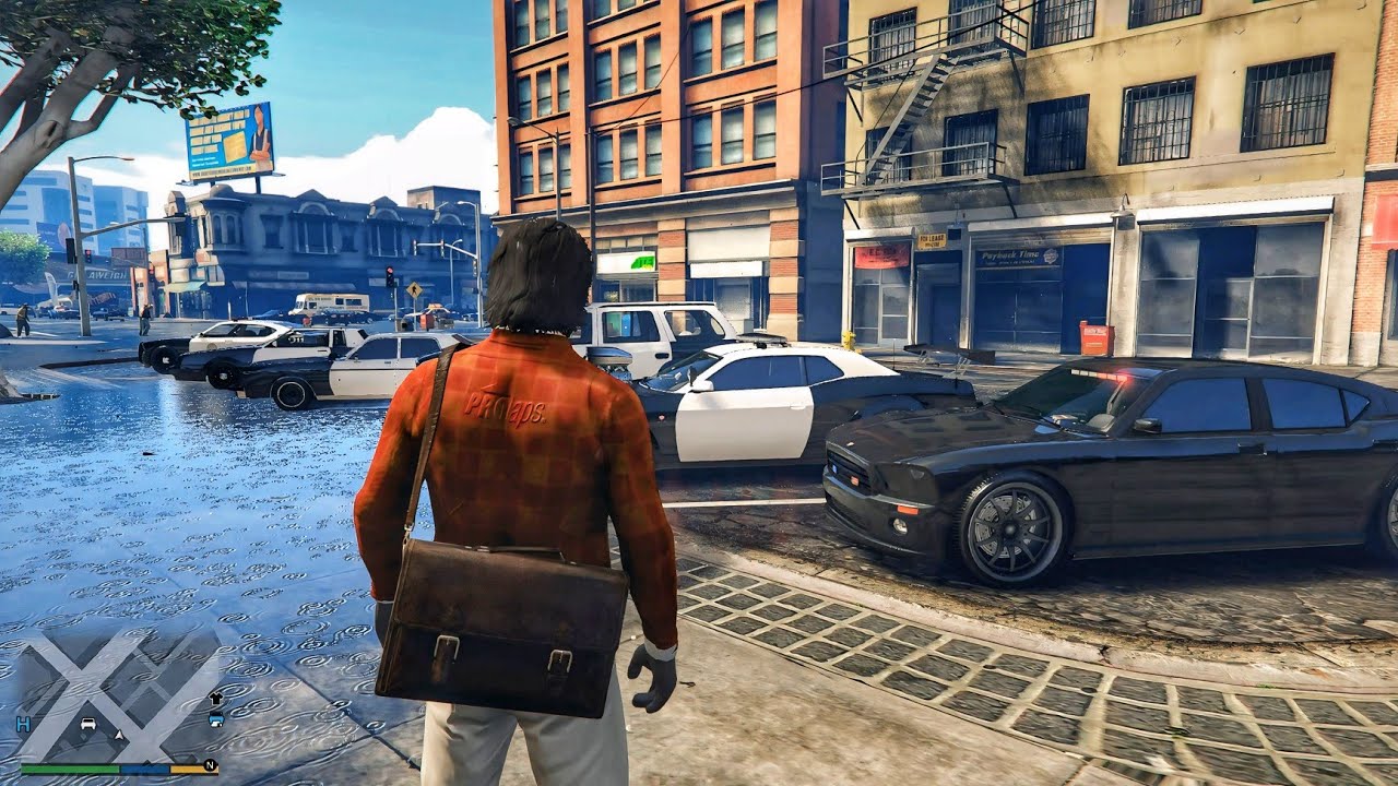 Gta V Enchanted - Michael Secretly Stole a Police Car… And No One Could Stop Him