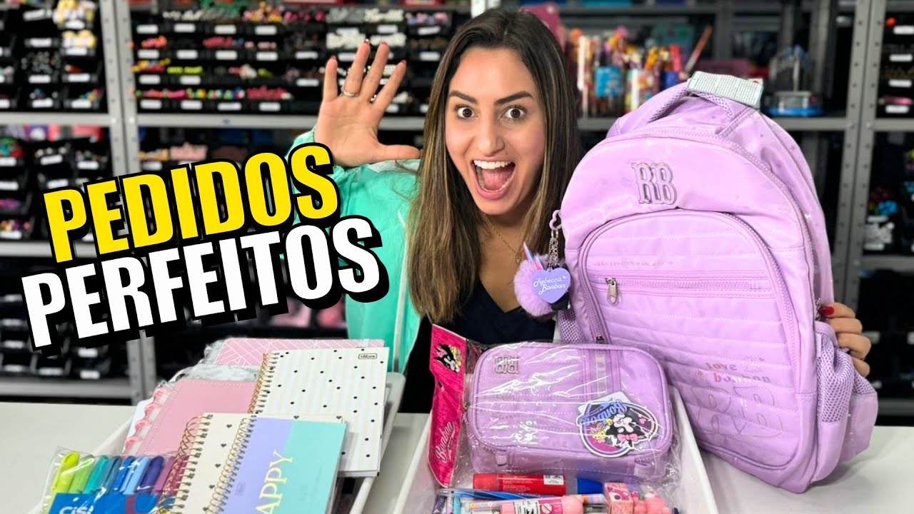PEDIDOS DE PAPELARIA DO VOLTA ÀS AULAS 2025 | PAPELARIA ART PEL