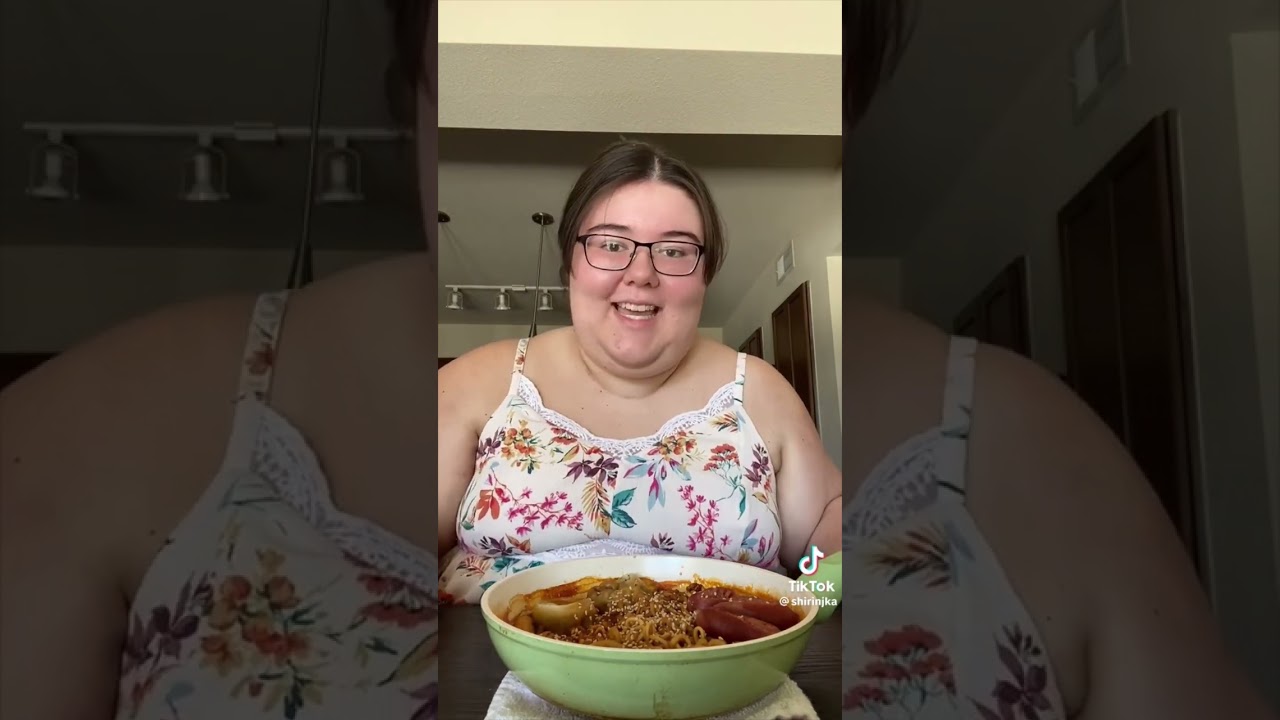 Shirinjka mukbang compilation | Fat tiktok cringe