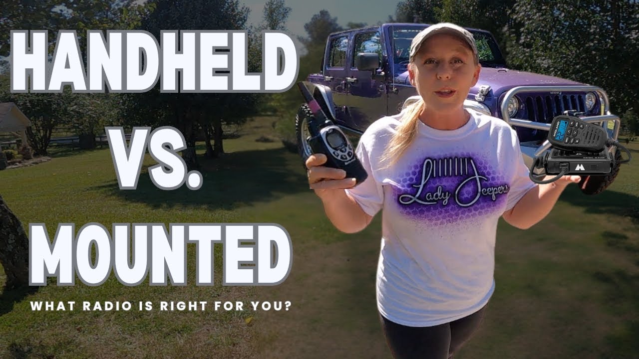 Jeep Trail Radio Guide: Handheld vs. Mounted, Walkie Talkie vs. GMRS – Find the Best for Your Jeep!