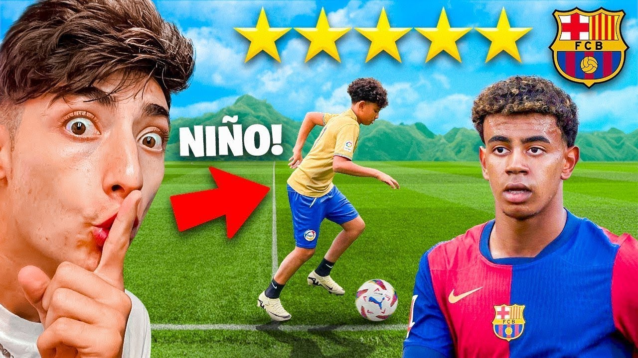 SE REÍAN de un NIÑO que será el FUTURO LAMINE YAMAL en 5 AÑOS