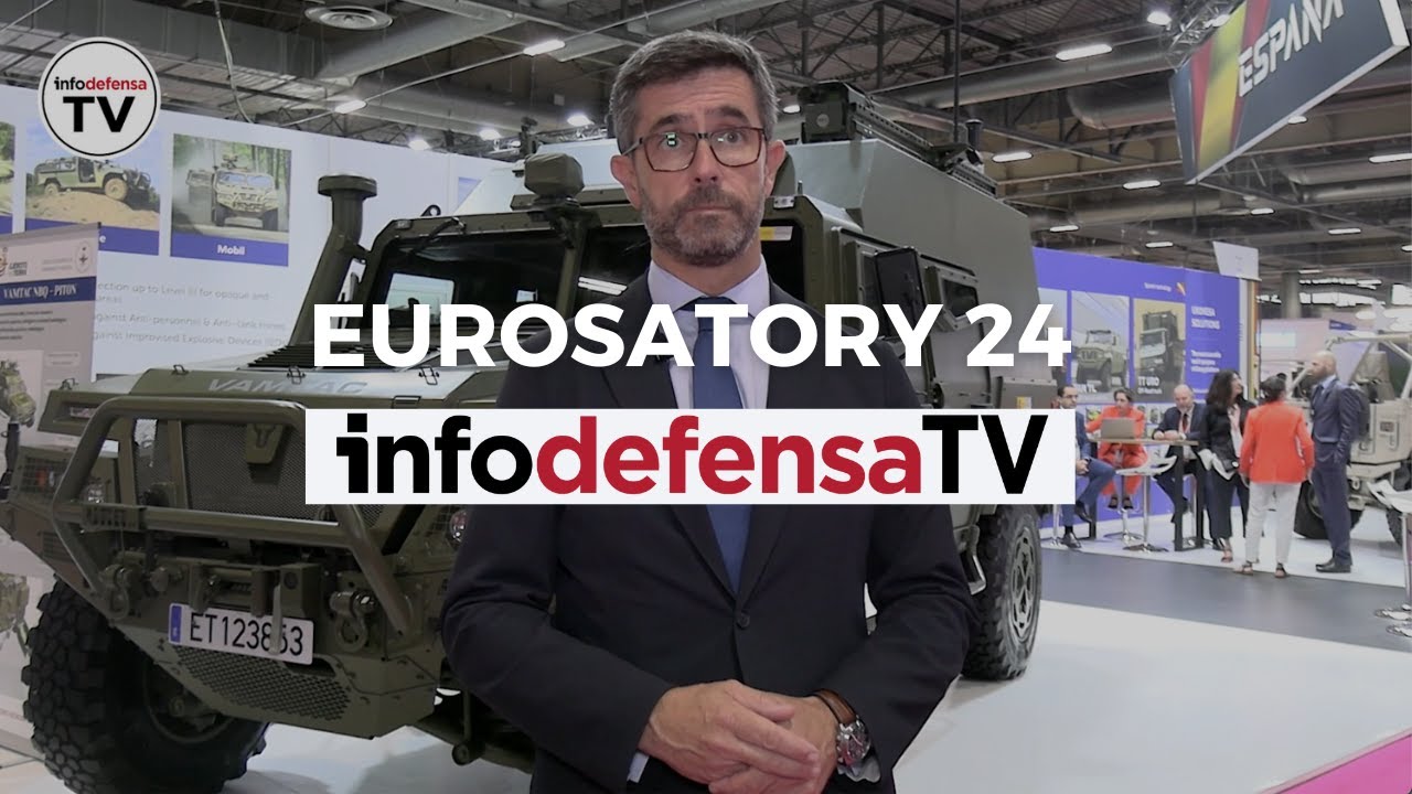 Urovesa exhibe el Vamtac Pitón, el nuevo vehículo contra amenazas RBQ | Eurosatory 24