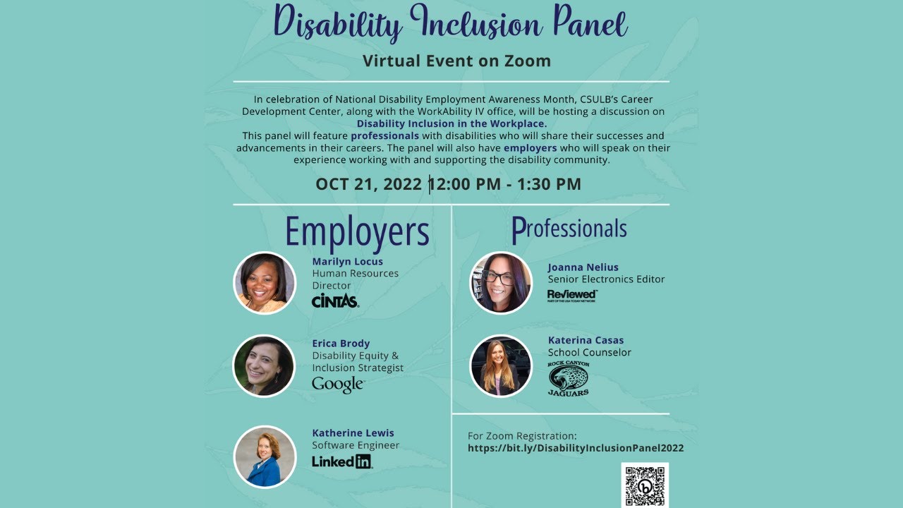 Disability Inclusion Panel - November 2022