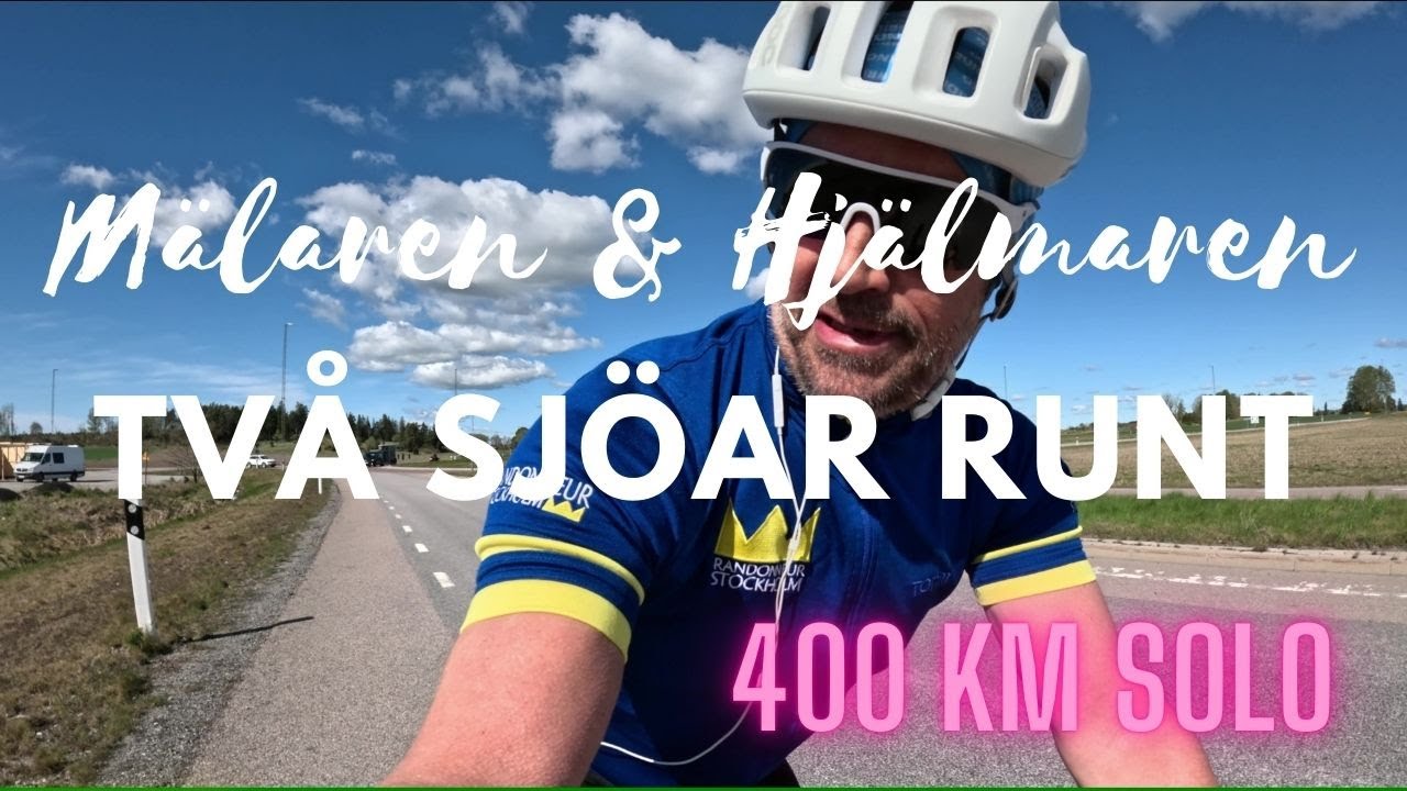Två sjöar runt. Solo runt Mälaren och Hjälmaren.