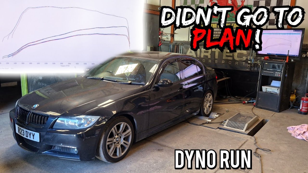 When REMAPPING Doesn't Go To Plan! **BMW 320d Dyno Power Run**
