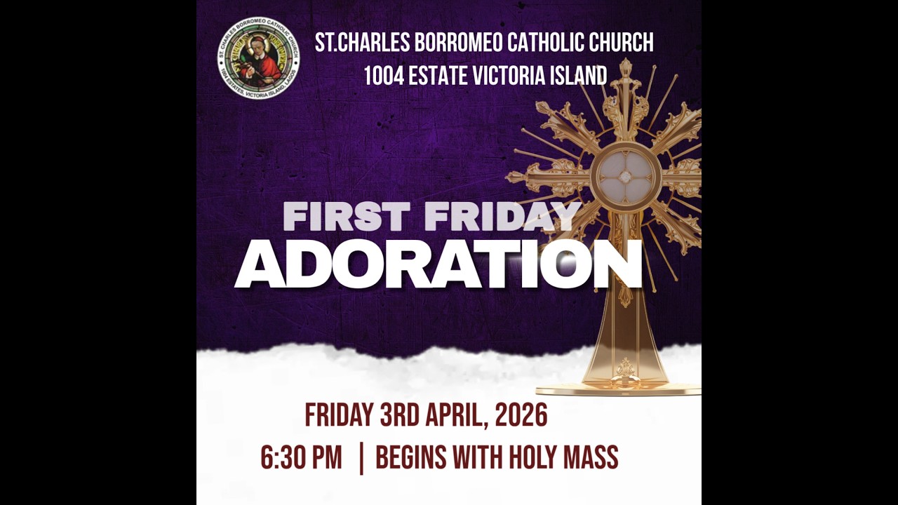 1st Friday Adoration March 2026