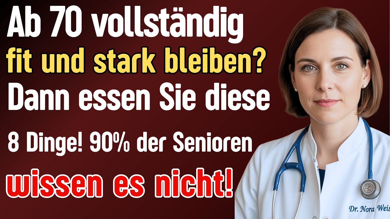 Ab 70 MUSKELVERLUST gestoppt! Diese 8 Hülsenfrüchte haben 5x mehr Protein als Eier | Dr. Nora Weiss