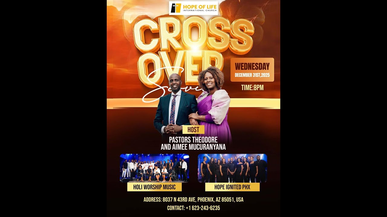 2025 Crossover service | 12.31.2025/1.1.2026| Hope of Life International Church