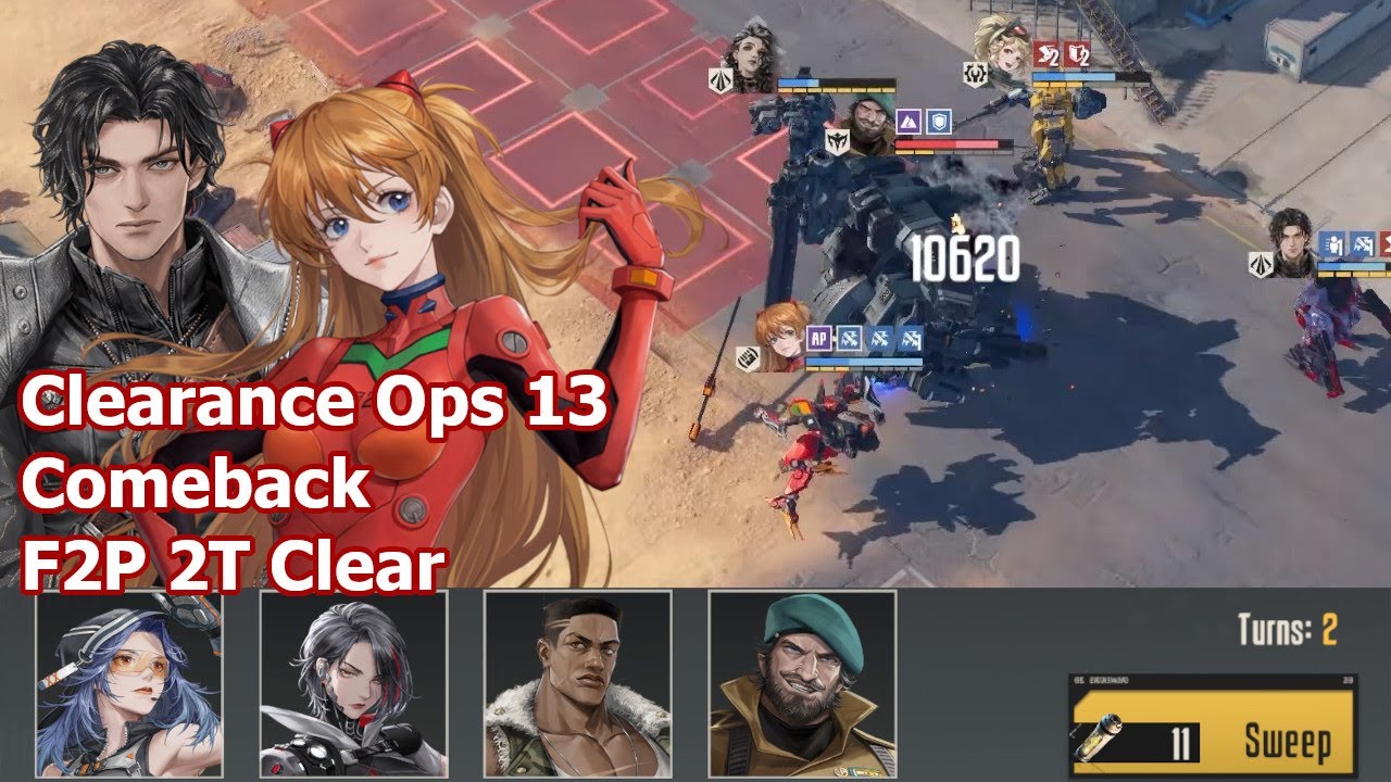 [Mecharashi] Clearance Ops 13 - Comeback - F2P 2T Clear