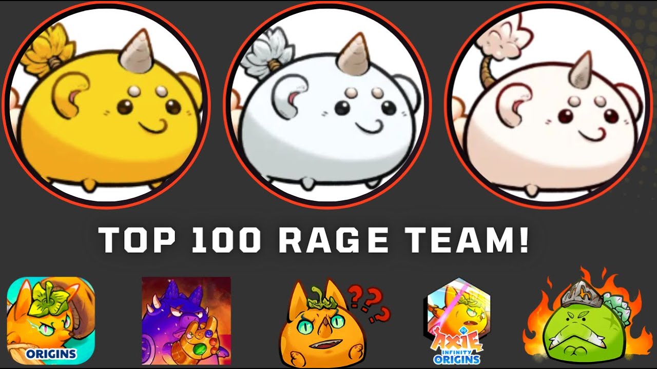 AXIE ORIGIN RAGE TEAM OFF SEASON 14