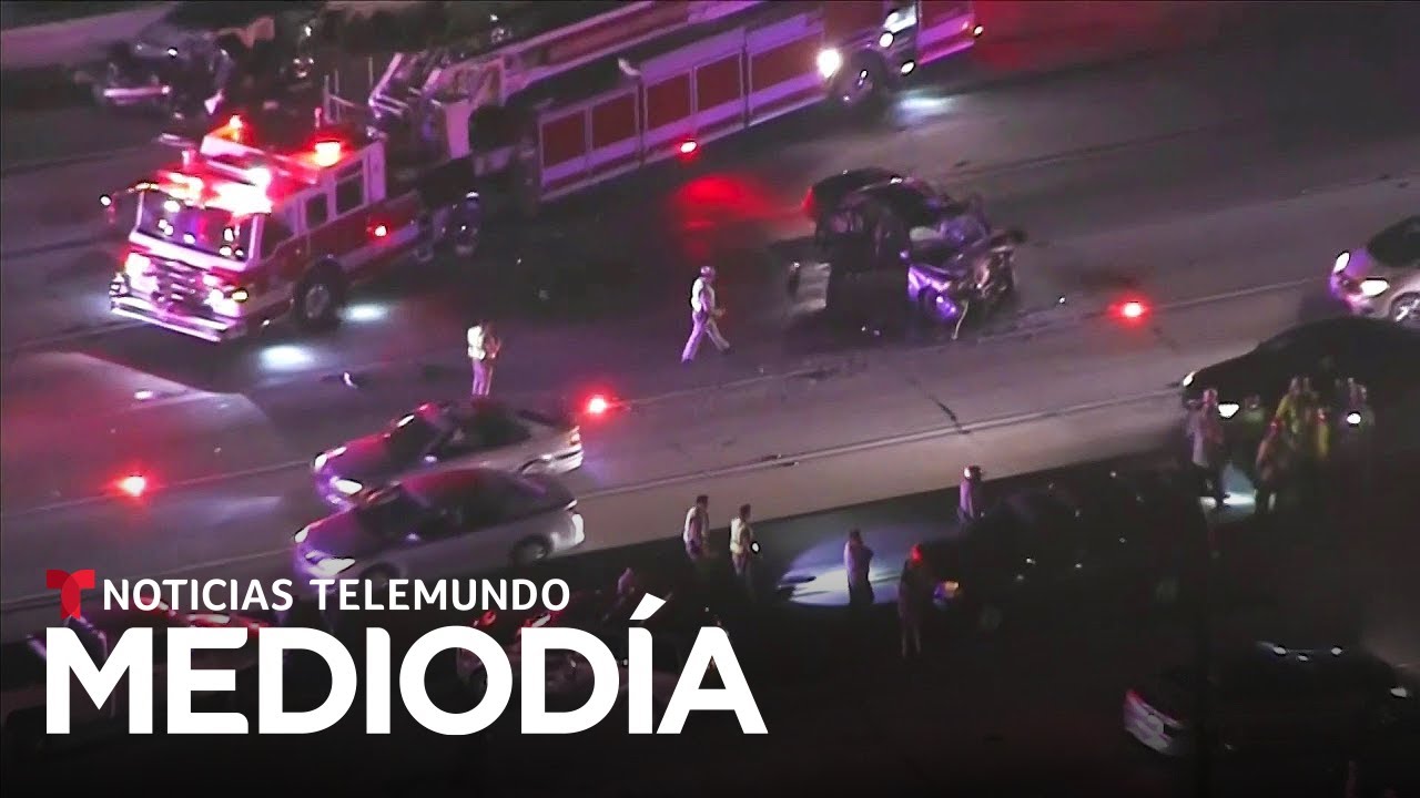 En video: Accidente múltiple deja al menos cinco muertos | Noticias Telemundo
