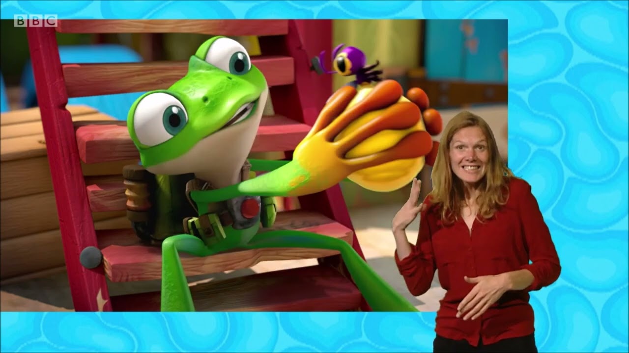 CBeebies | Sign Zone: Tree Fu Tom - S05 Episode 1 (Stuck)
