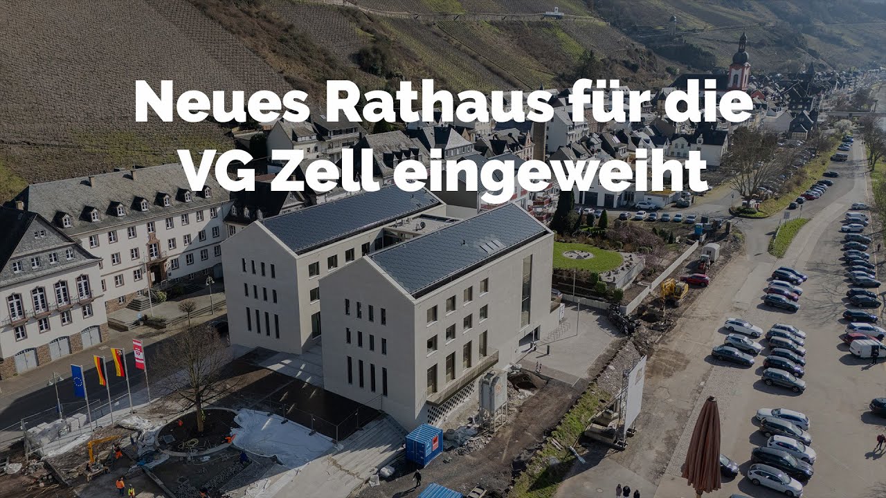 Schmuckstück: Das neue Rathaus in Zell an der Mosel ist fertig
