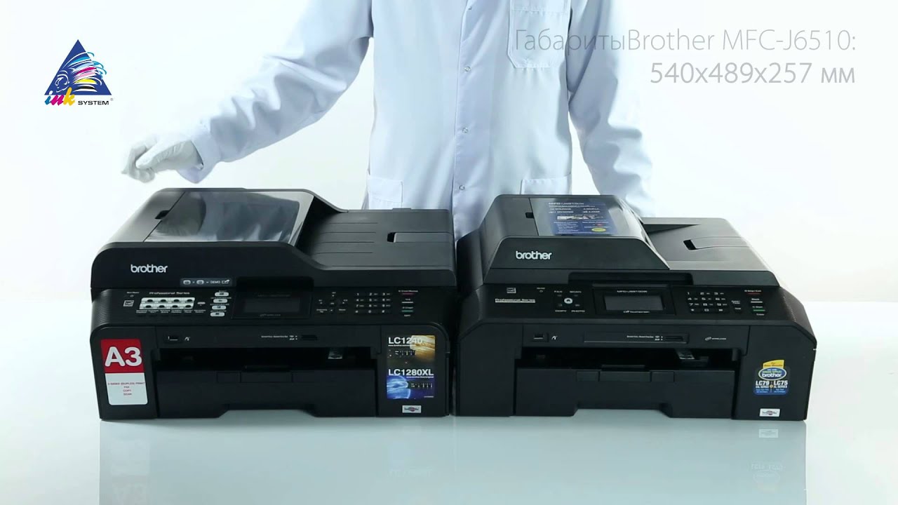 Сравнение МФУ Brother MFC-J5910DW и MFC-J6510DW