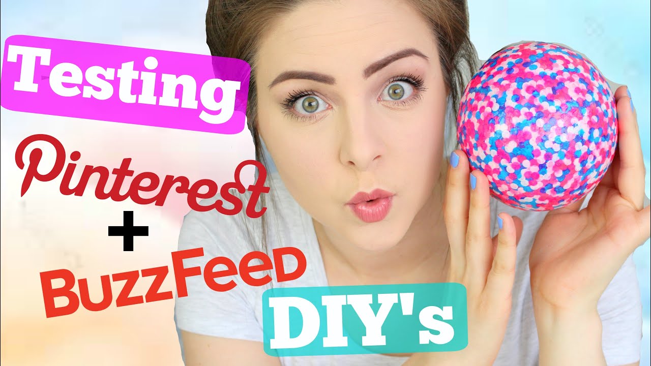 Testing Pinterest and Buzzfeed DIY's !!